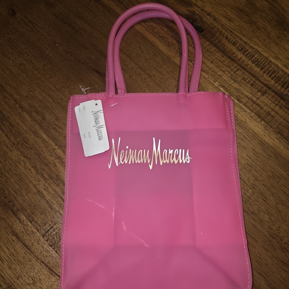 Neiman Marcus Vibrant Pink Tote